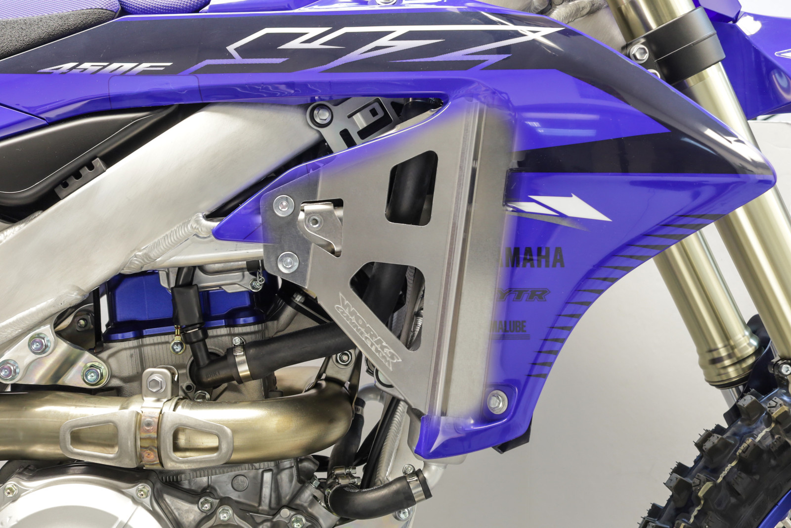 Works Connection 2023 YZ450F Radiator Braces in Stock Now